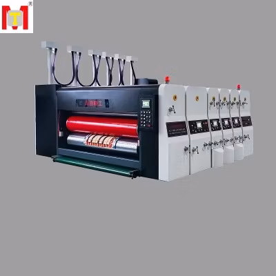 Flexo Printer Slotter Die-Cutter with Automatic Back-Kick Feeding