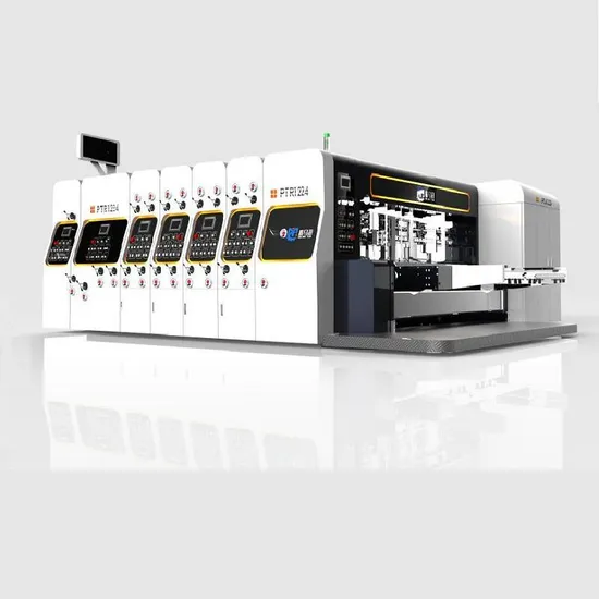 Flexo Printer Slotter Die-Cutter with Automatic Back-Kick Feeding