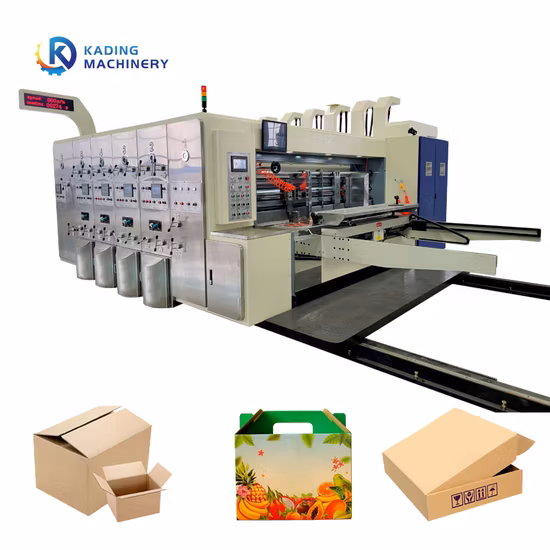 Automatic Rotary Corrugated Cardboard Paperboard Slotting Die Cutting Machine